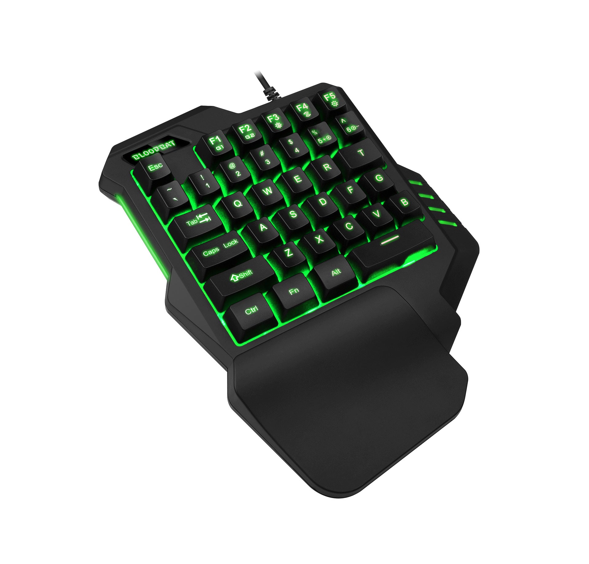 61 key RGB game wired keyboard mouse suit colorful MINI non-mechanical film black and white computer keyboard