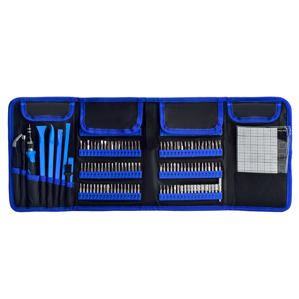 168-in-1 screwdriver suit mobile phone computer disassembly tool canvas portable household repair multi-purpose screwdriver