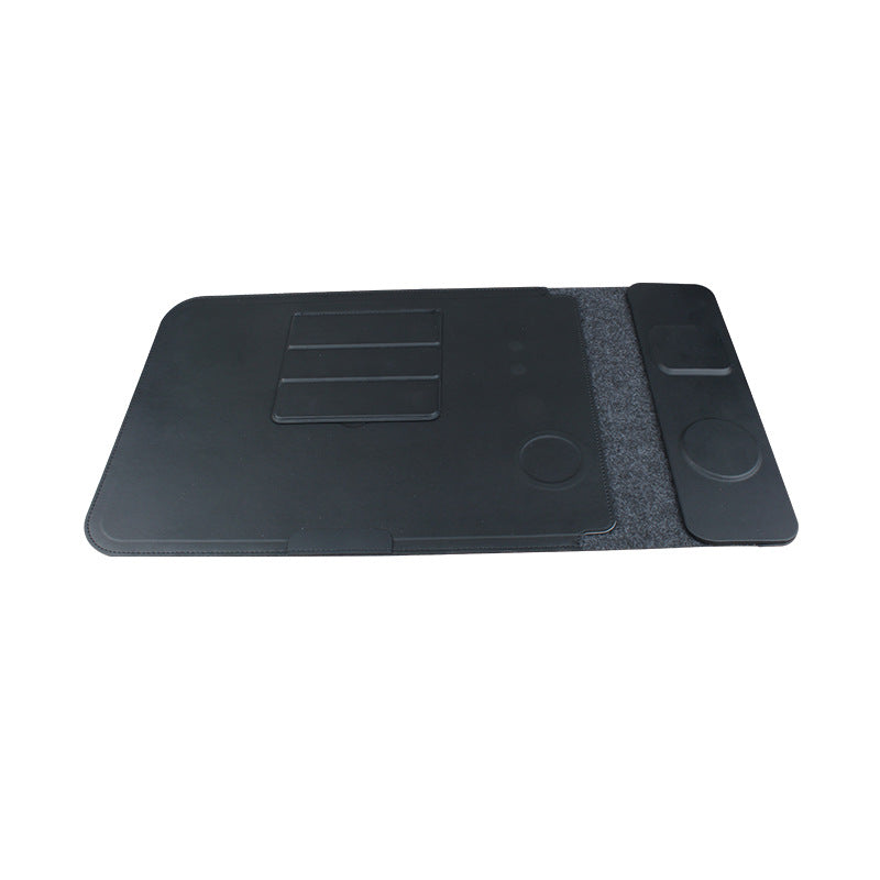 Wireless charging computer liner bag notebook liner bag for Apple Xiaomi Huawei 13-16 inch mobile phone