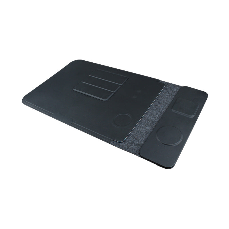 Wireless charging computer liner bag notebook liner bag for Apple Xiaomi Huawei 13-16 inch mobile phone