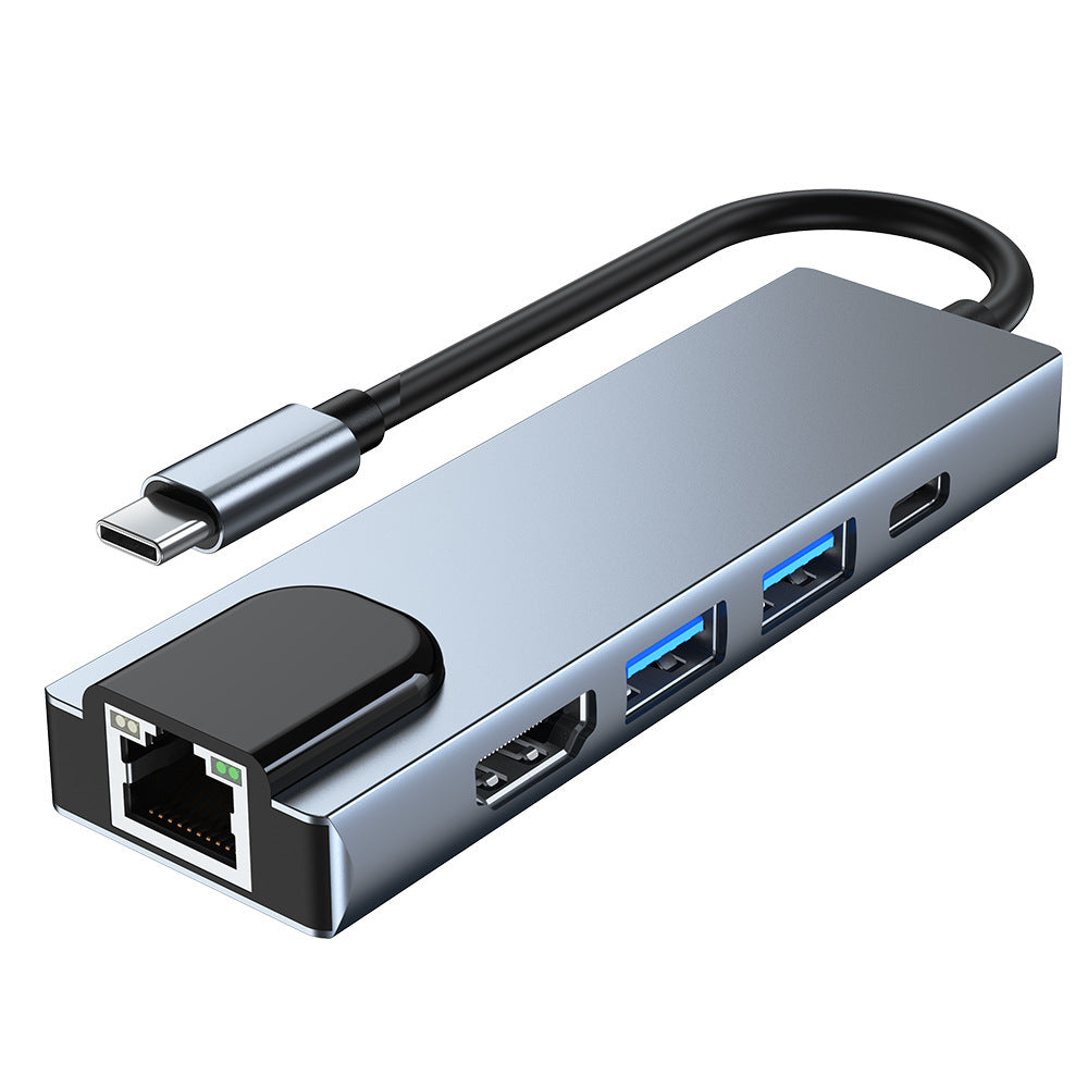 typec five-in-one expansion dock mobile phone tablet computer converter game machine hdmi docking station usb hub