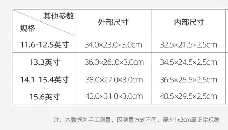 Source Factory Laptop Bag 14inch 15inch Computer Bag Portable Laptop Bag Lightweight Business Briefcase