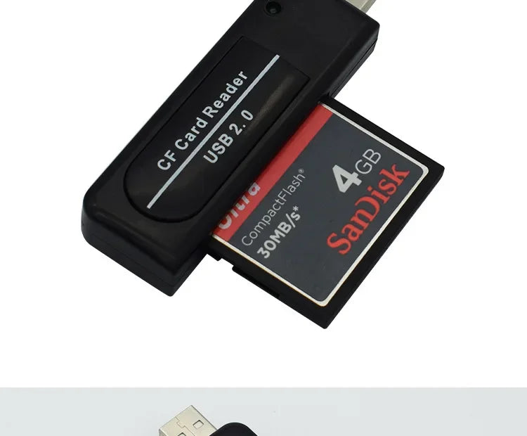Cf Card Dedicated Reader Usb2.0 Suitable for Ccd Digital Cameras, Industrial Control Computers, Cnc Numerical Control Machine Tools, and Machining Centers
