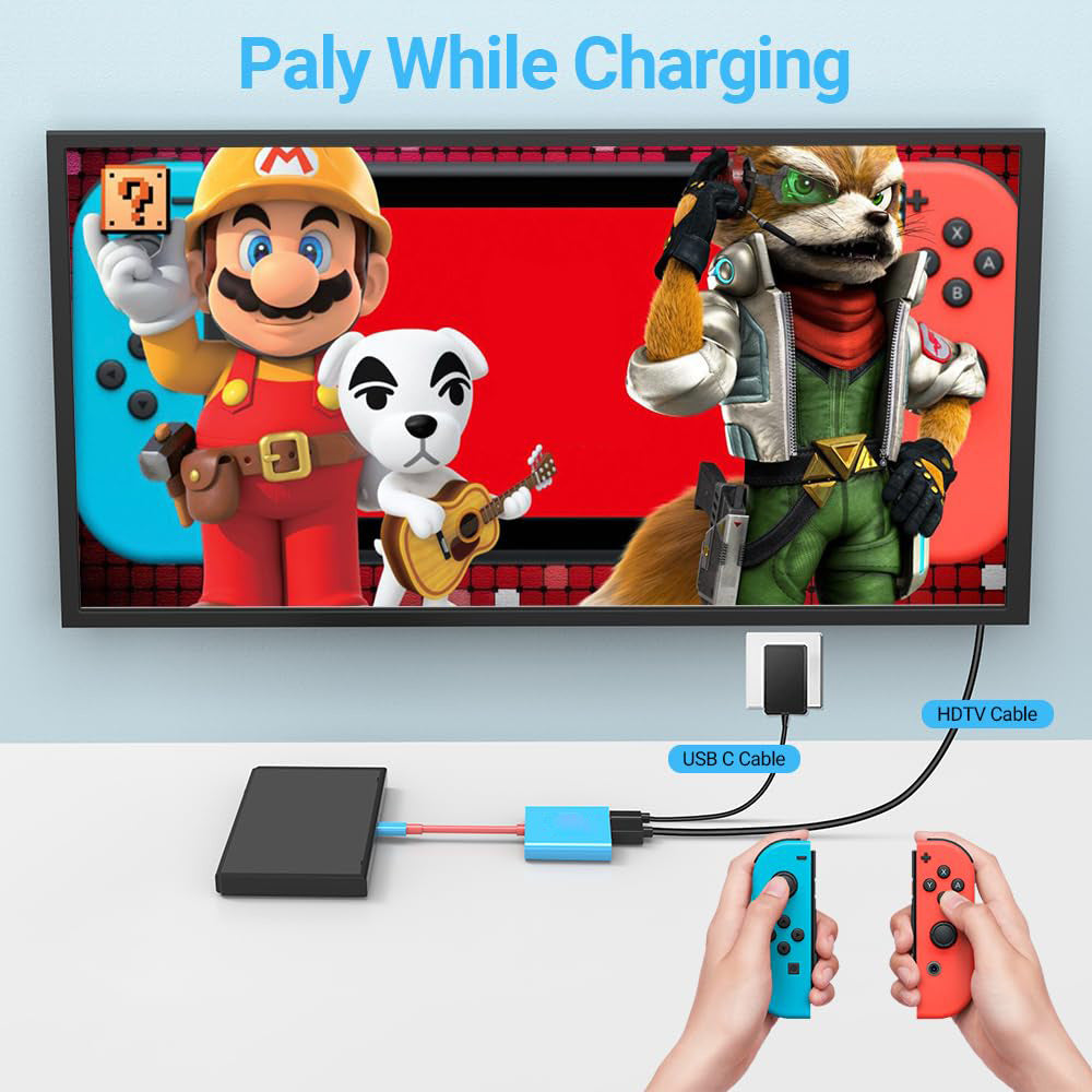 Switch Three-In-One Typec Docking Station Mobile Phone Tablet Computer Game Console USB Converter 3-in-1 Docking Station