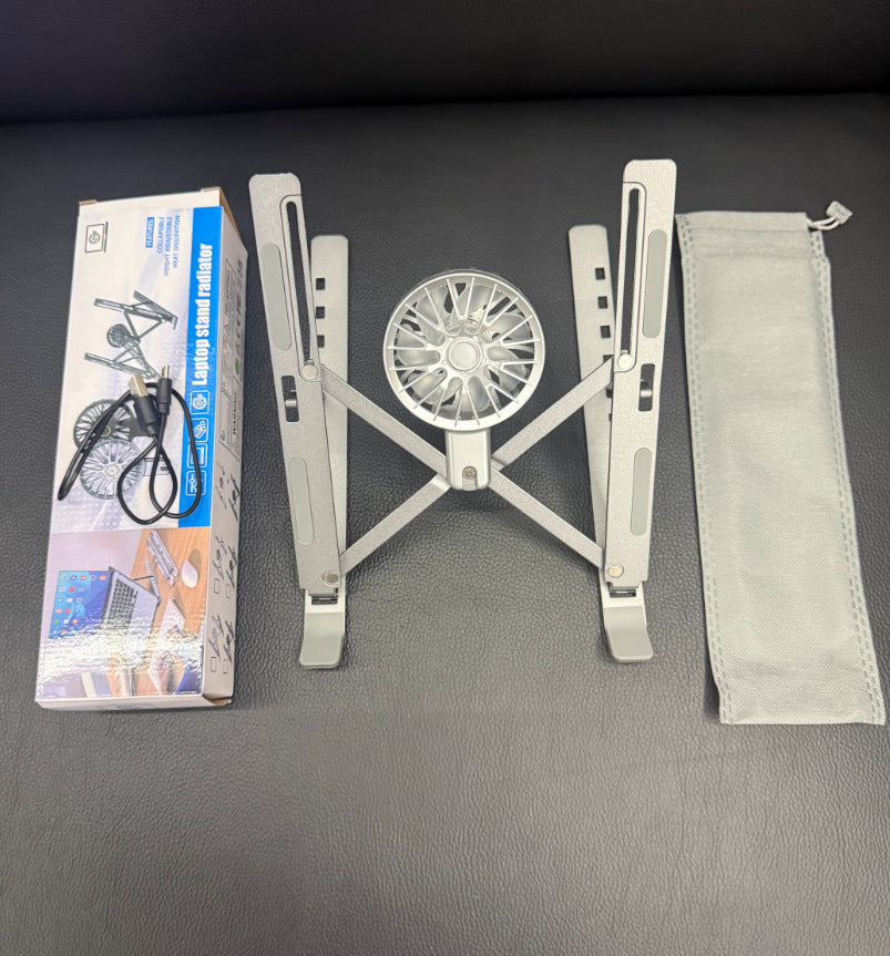 New N8 Laptop Stand Aluminum Alloy Cooling Bracket Folding Computer Desktop Notebook Double Layer Bracket