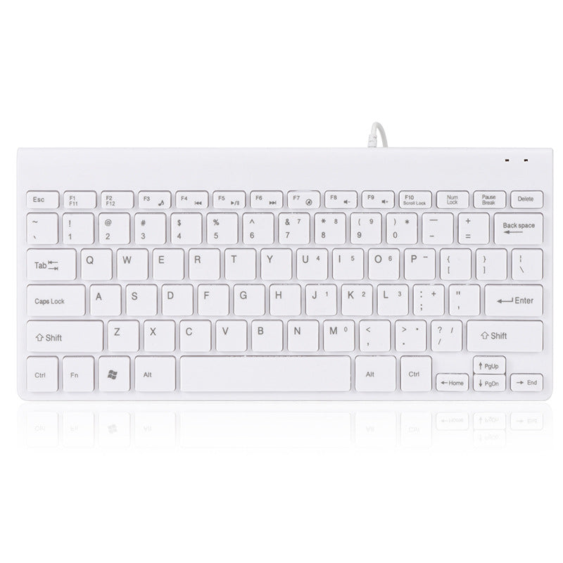 Chocolate Thin Keyboard USB Mini usb Wired Keypad Business Computer Office PC Wired Keyboard