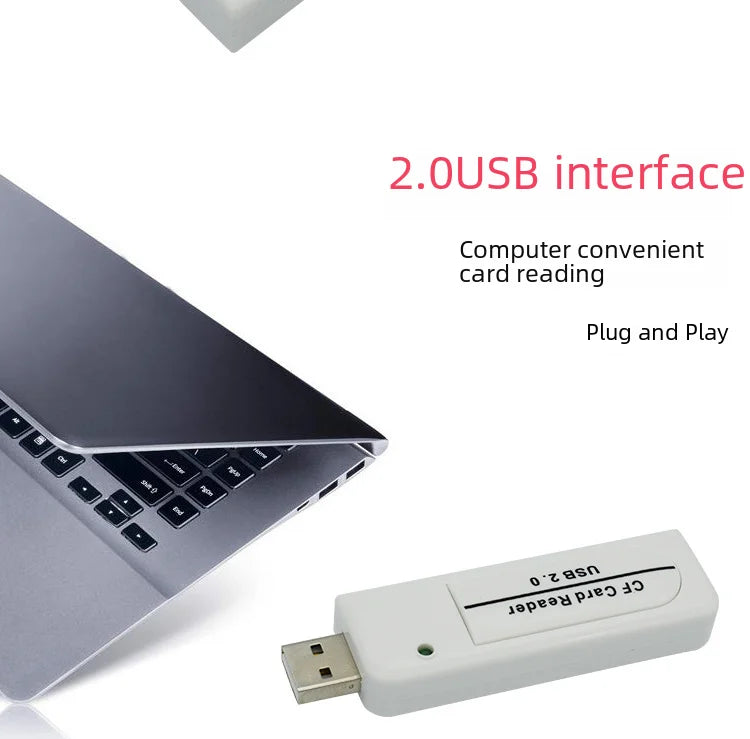 Cf Card Dedicated Reader Usb2.0 Suitable for Ccd Digital Cameras, Industrial Control Computers, Cnc Numerical Control Machine Tools, and Machining Centers