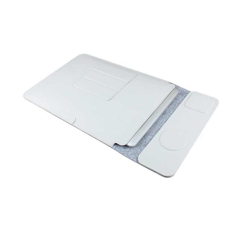 Wireless charging computer liner bag notebook liner bag for Apple Xiaomi Huawei 13-16 inch mobile phone