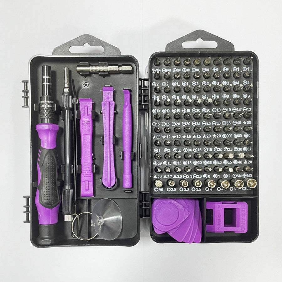 Multifunctional Screwdriver Set 115-in-1 Plum Blossom Screwdriver Combination Screwdriver Mobile Phone Computer Precision Repair Tool