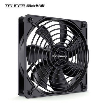 Teucer 3000 Rpm Fan Case Temperature Control Computer Cooler 12cm Water Cooling Radiator Intelligent Temperature Control