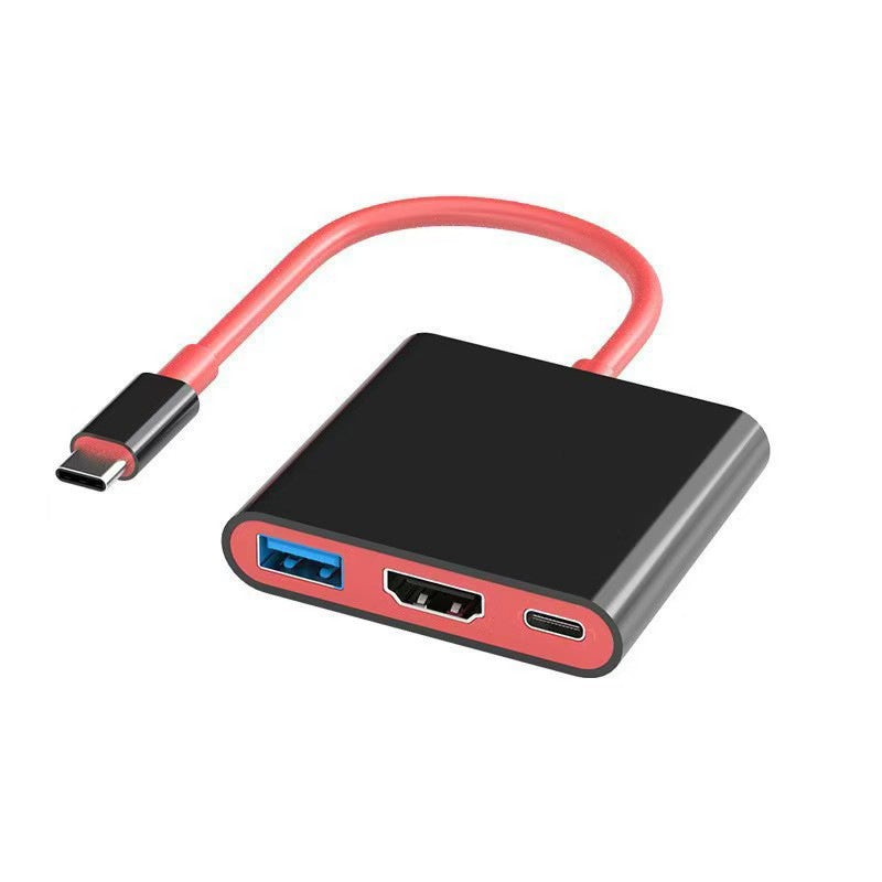 Switch Three-In-One Typec Docking Station Mobile Phone Tablet Computer Game Console USB Converter 3-in-1 Docking Station