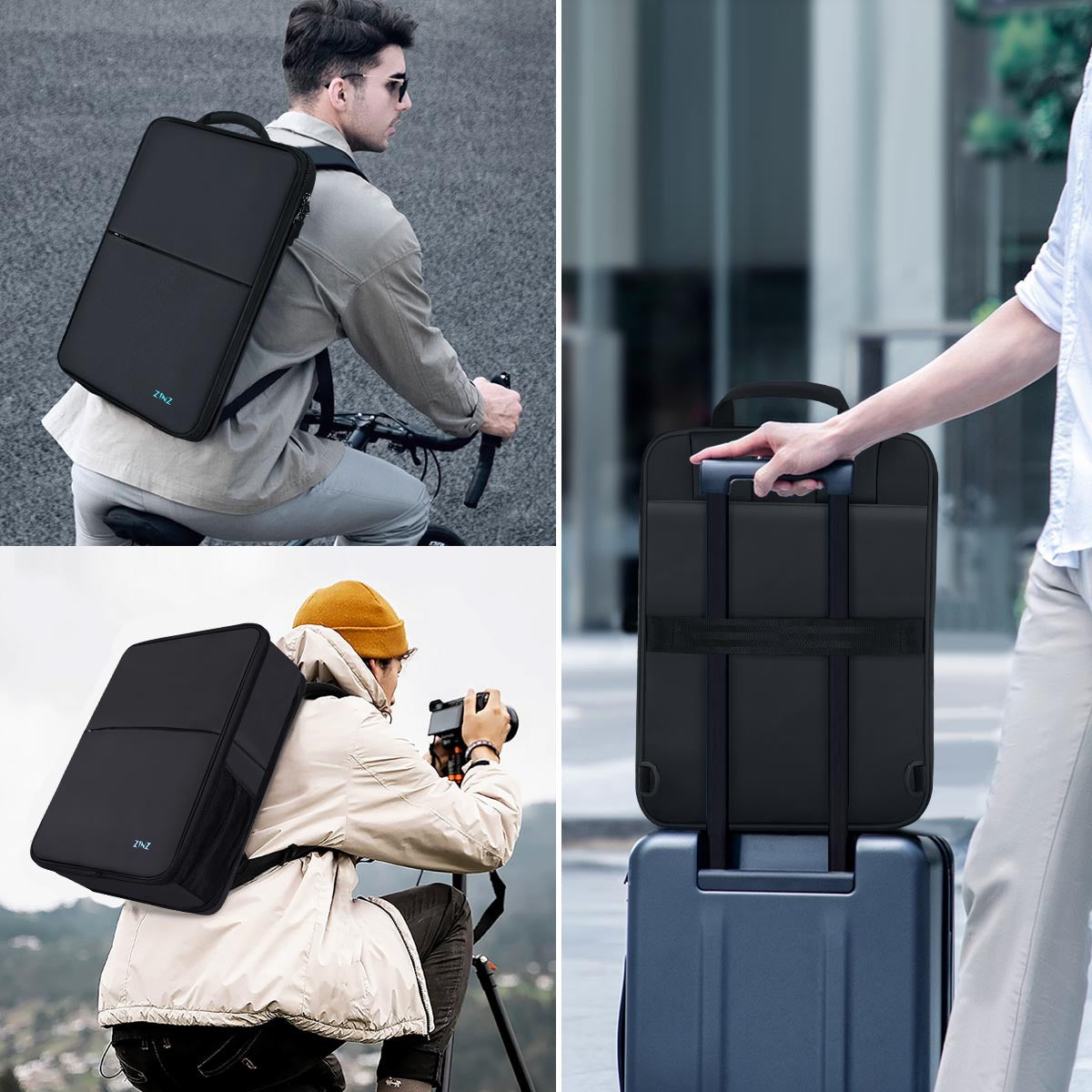 Cross-border supply backpack men's leisure business commuter bag large capacity computer backpack a consignment factory direct sales