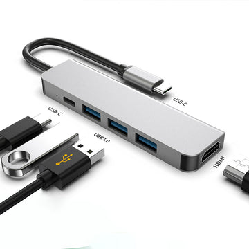 typec five-in-one expansion dock mobile phone tablet computer converter game machine hdmi docking station usb hub