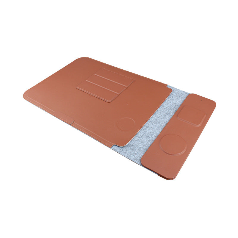 Wireless charging computer liner bag notebook liner bag for Apple Xiaomi Huawei 13-16 inch mobile phone